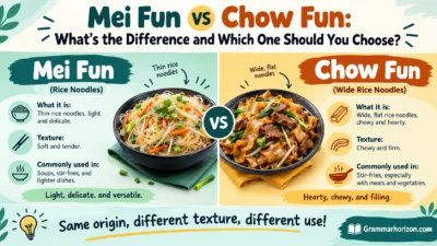 Mei Fun vs Chow Fun: What’s the Difference and Which One Should You Choose?