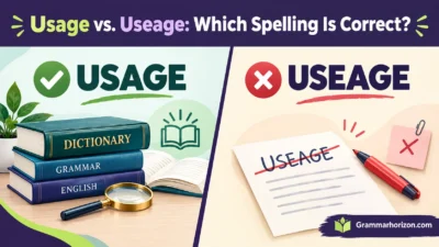 Usage vs. Useage: Which Spelling Is Correct? 