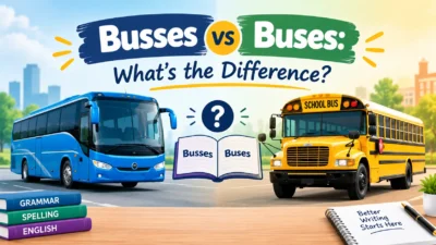 Busses vs Buses: What’s the Difference?