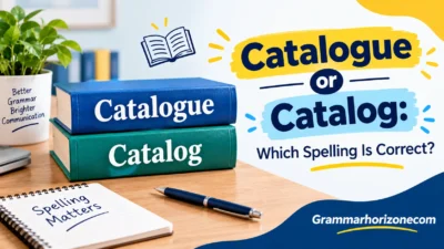 Catalogue or Catalog: Which Spelling Is Correct?