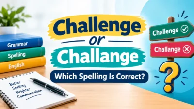 Challenge or Challange: Which Spelling Is Correct?