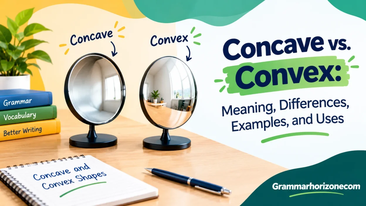 Concave vs. Convex: Meaning, Differences, Examples, and Uses