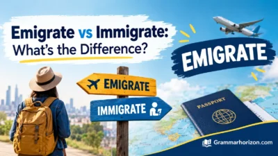 Emigrate vs Immigrate: What’s the Difference?