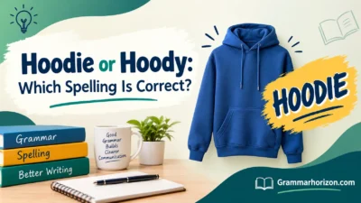 Hoodie or Hoody: Which Spelling Is Correct?