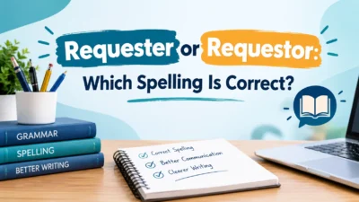 Requester or Requestor: Which Spelling Is Correct?